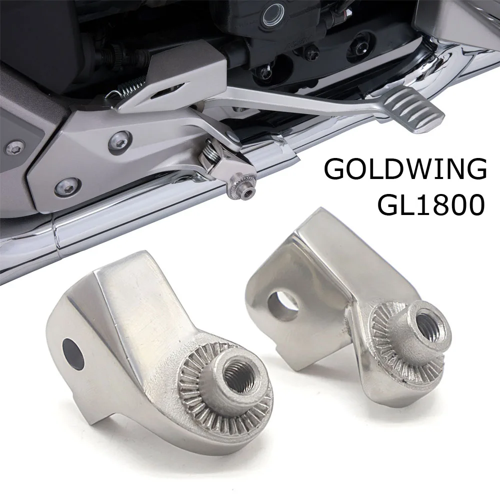 

Motorcycle Driver Footrest Adapter For Honda Goldwing Tour DCT Airbag 1800 F6B GL1800 2018 2019 2020 2021