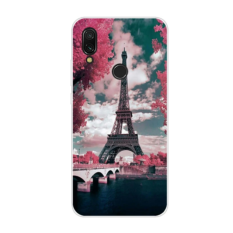 Для xiaomi redmi 7 чехол силиконовый рисунок мягкий ТПУ для xiaomi redmi 7 Чехол 6,26 дюймов snapdragon 632 модель fundas coque бампер