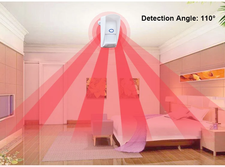 Outdoor Waterproof Wireless PIR Sensor 433Mhz Infrared Motion Detector Pet Immune For Anti-Pet Home Security Alarm System | Обустройство