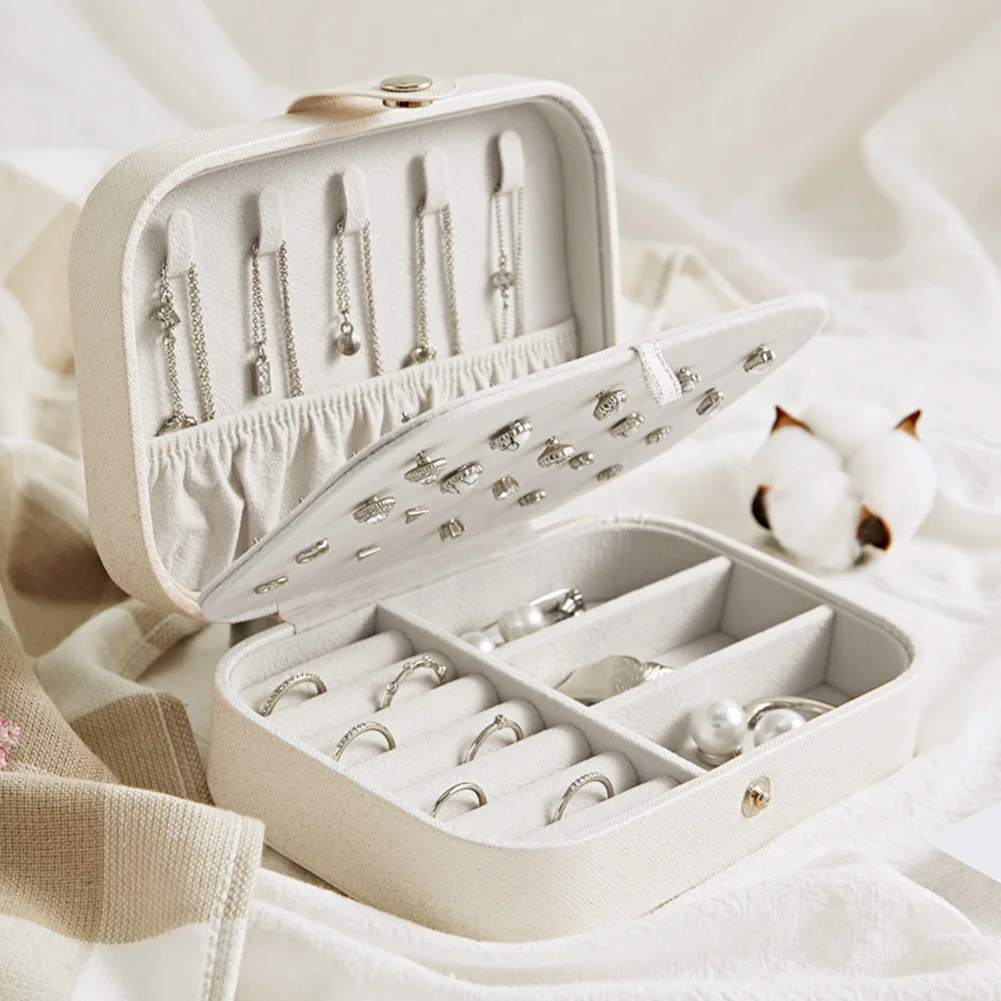 Шкатулка для ювелирных изделий дорожный органайзер косметики губной помады