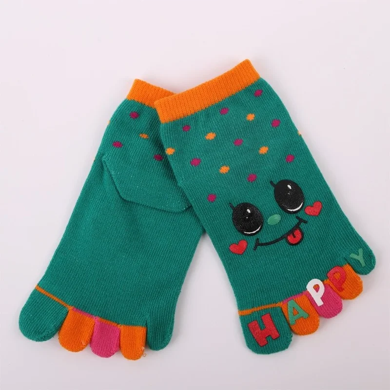 

Children Socks 3-5 Years Old Cartoon Kids Five-finger Socks Cotton Split Toe Socks Breathable Boys and Girls Socks MKG542