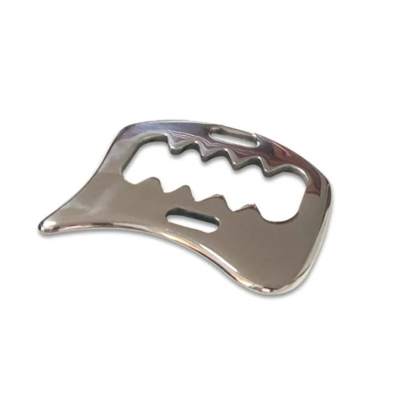 1 шт. нержавеющая сталь Myofascial Gua Sha соскабливающая доска инструмент для