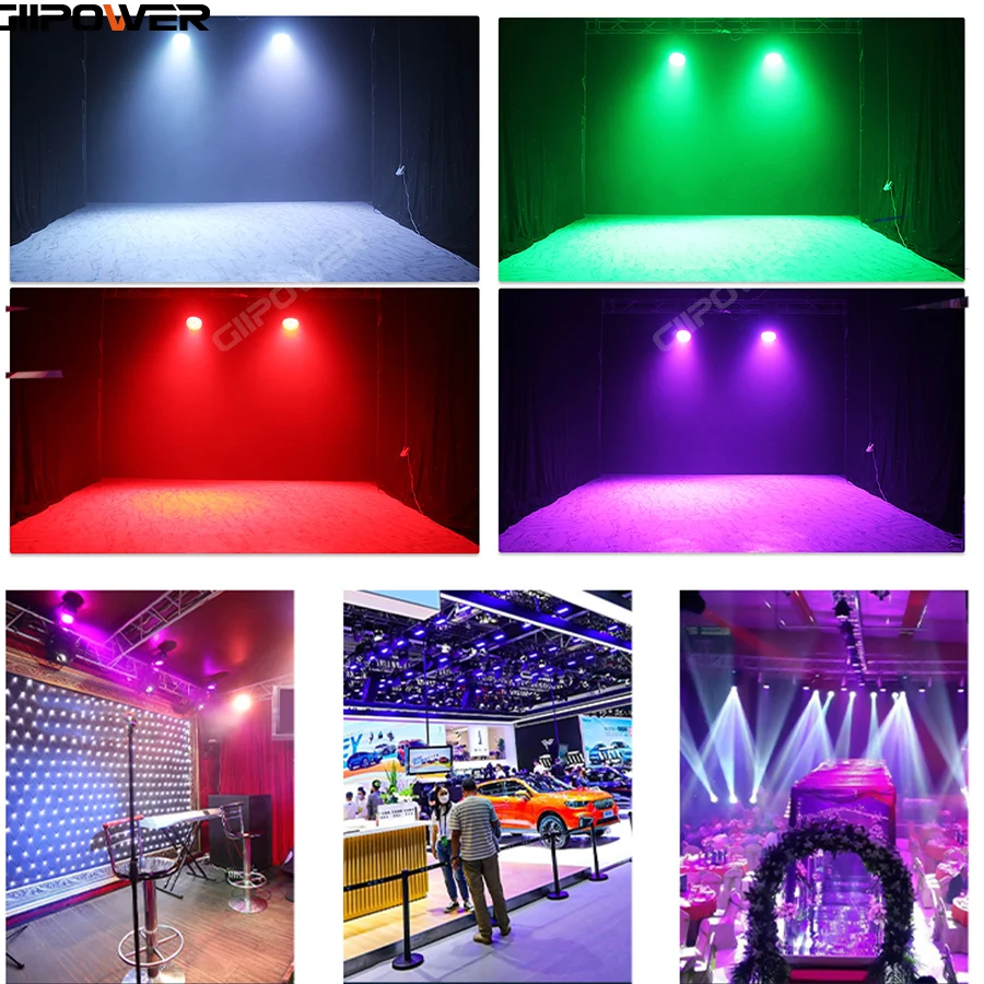 4 шт./лот диско движущаяся головка Zoom Led Wash rgbwauv 36x12w 36x15w 36x18w lLyre DMX | Освещение