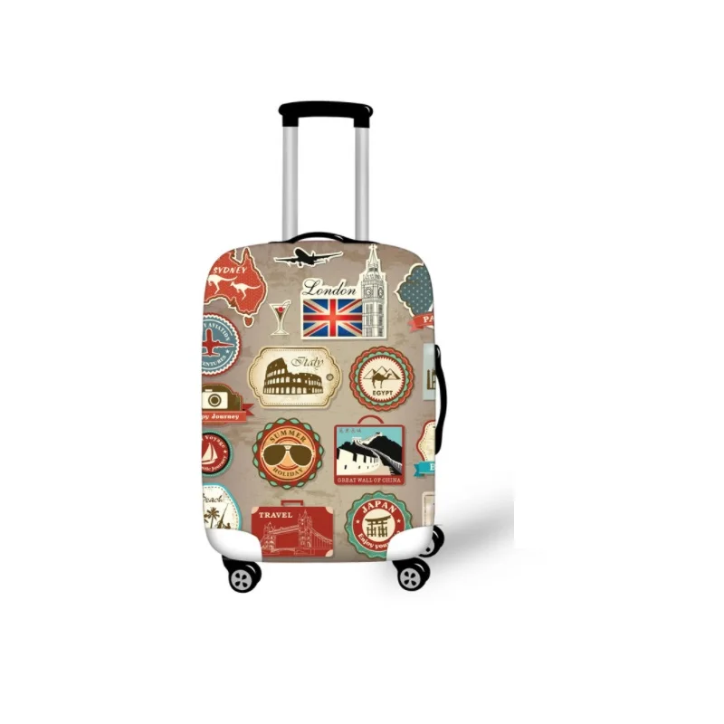 

Brand qualityTravel on Road Luggage Cover Protective Suitcase Cover Trolley Case Travel Luggage Dust Cover 18 to 30inch Fashion