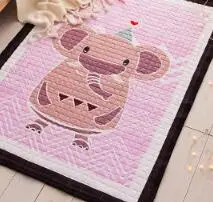 BXX030L Детский игровой коврик для развития подвижности, коврик для малышей, плотный плед, толщина 25 мм, моющийся BXX030 - Цвет: BXX030L