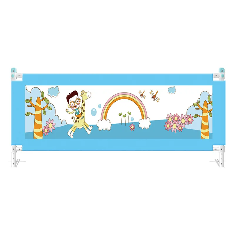 

Bed Guardrail Newborn Anti-fall Protection Baby Baffle Children's big Crib Fence 1.8m safety railing universal