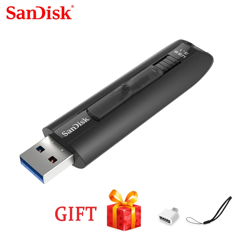 USB флеш накопитель SanDisk MIni Extreme 128 3 1 ГБ 64 ГБ|USB флэш-накопители| |