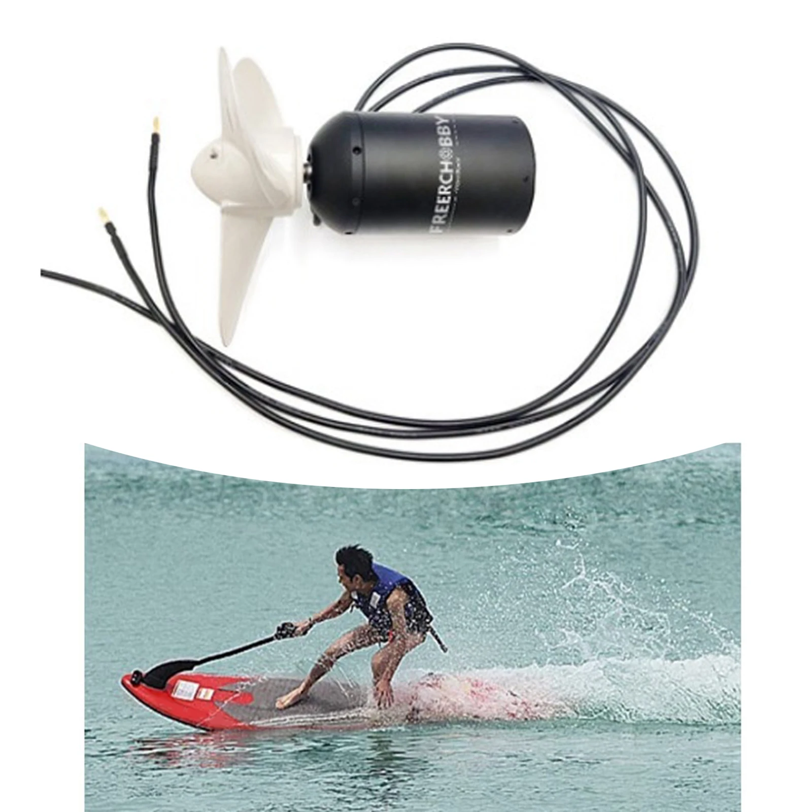 

Submersible Underwater Thruster DC Brushless Motor Propeller for