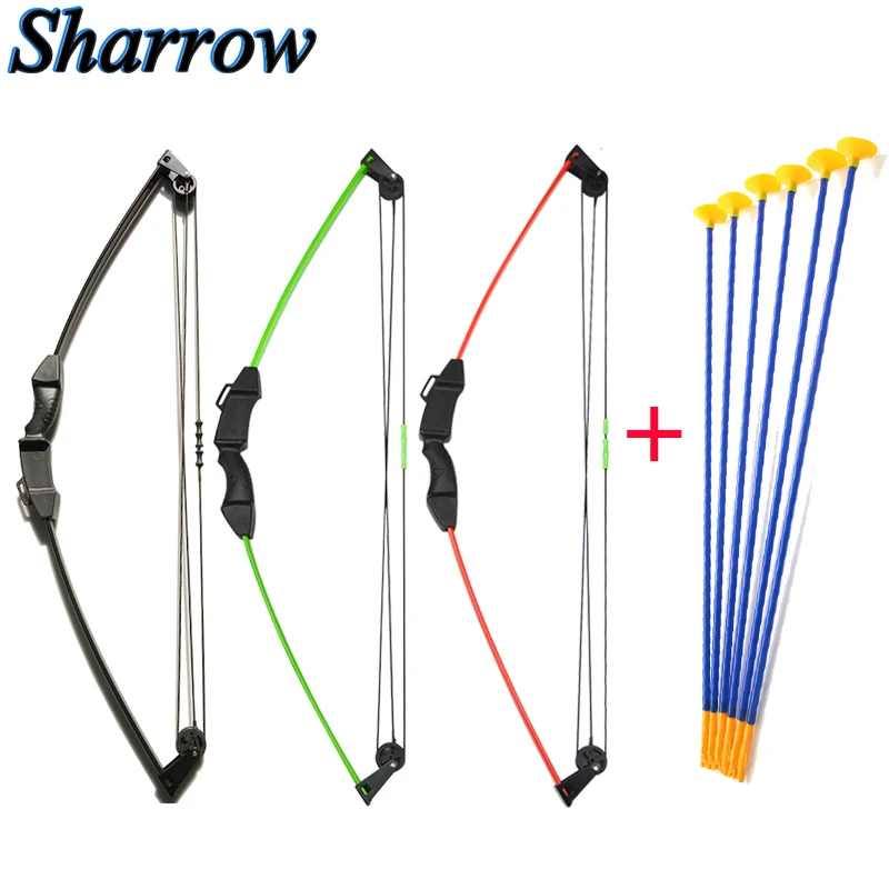 

12lbs Compound Bow Children Archery Set with Safe Arrow,Fiberglass Arrow Youth Shooting Hunting Practice Training Competition