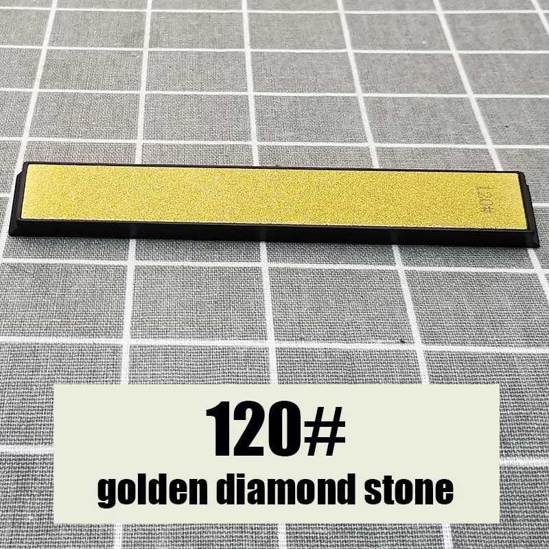 120 3000 8000 10000 grit golden diamond sharpening stone fine grinding polishing knife sharpener - Цвет: diamond 120 grit