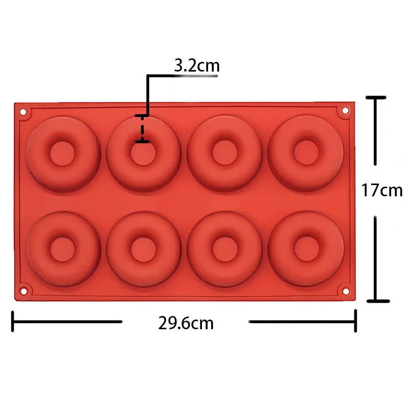 Круглый выпечки diy пончик серии силиконовые формы для торта Многофункциональный