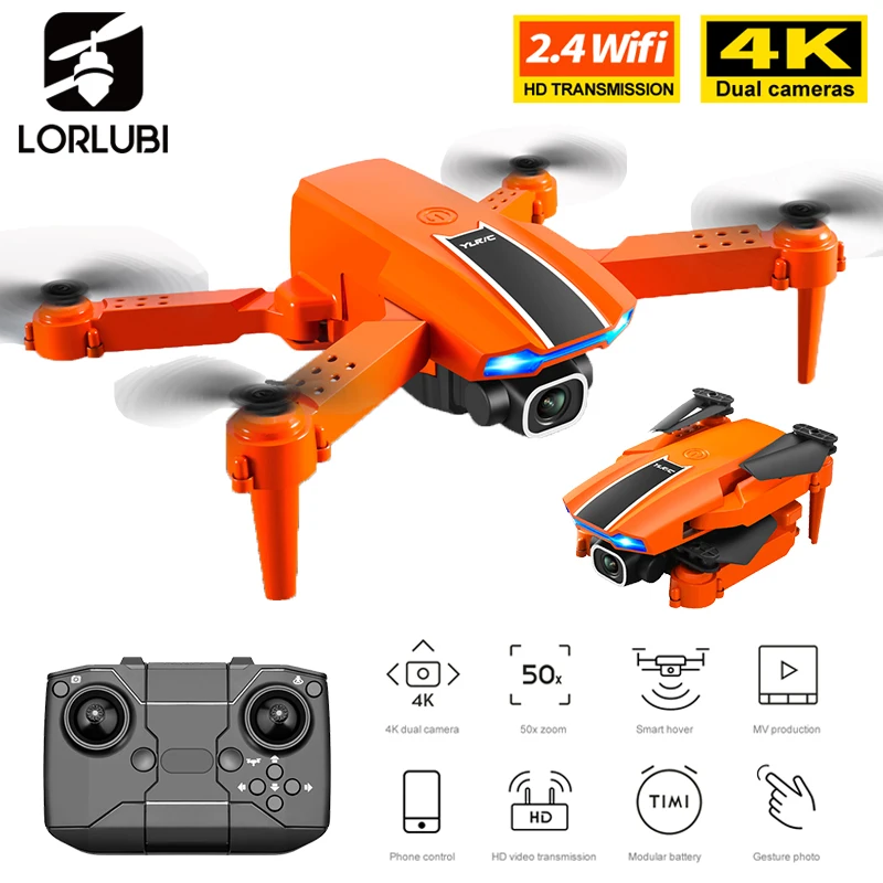 

Мини-Дрон LORLUBI S65, 4K HD, Wi-Fi, FPV