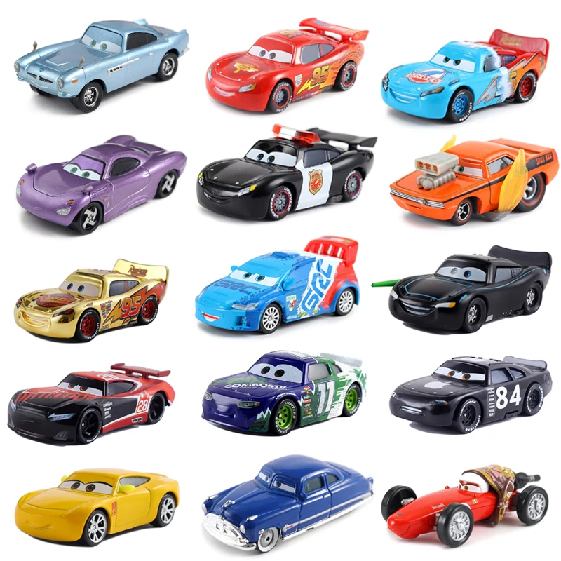 

Cars Disney Pixar Cars Hotwheels Police Car Metal Diecast Toy Car 1:55 Diecast Brand New Alloy Cars2 And Cars3 Free Shipping