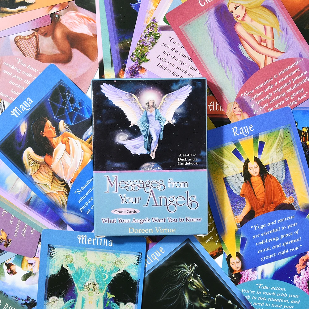 

Messages from Your Angels What Your Angels Want You to Know Tarot Oracle Cards