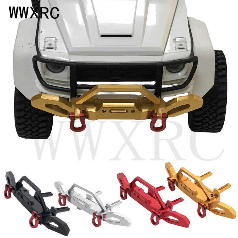 Металлический передний бампер с лебедкой фиксированный для 1/12 G500 MN86 MN86K MN86S MN86KS