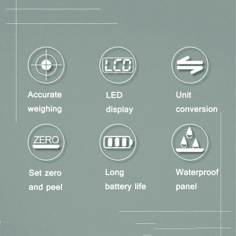 digital kitchen scales 10kg for food diet postal balance measuring tools lcd precision electronic scales smart kitchen appliance free global shipping