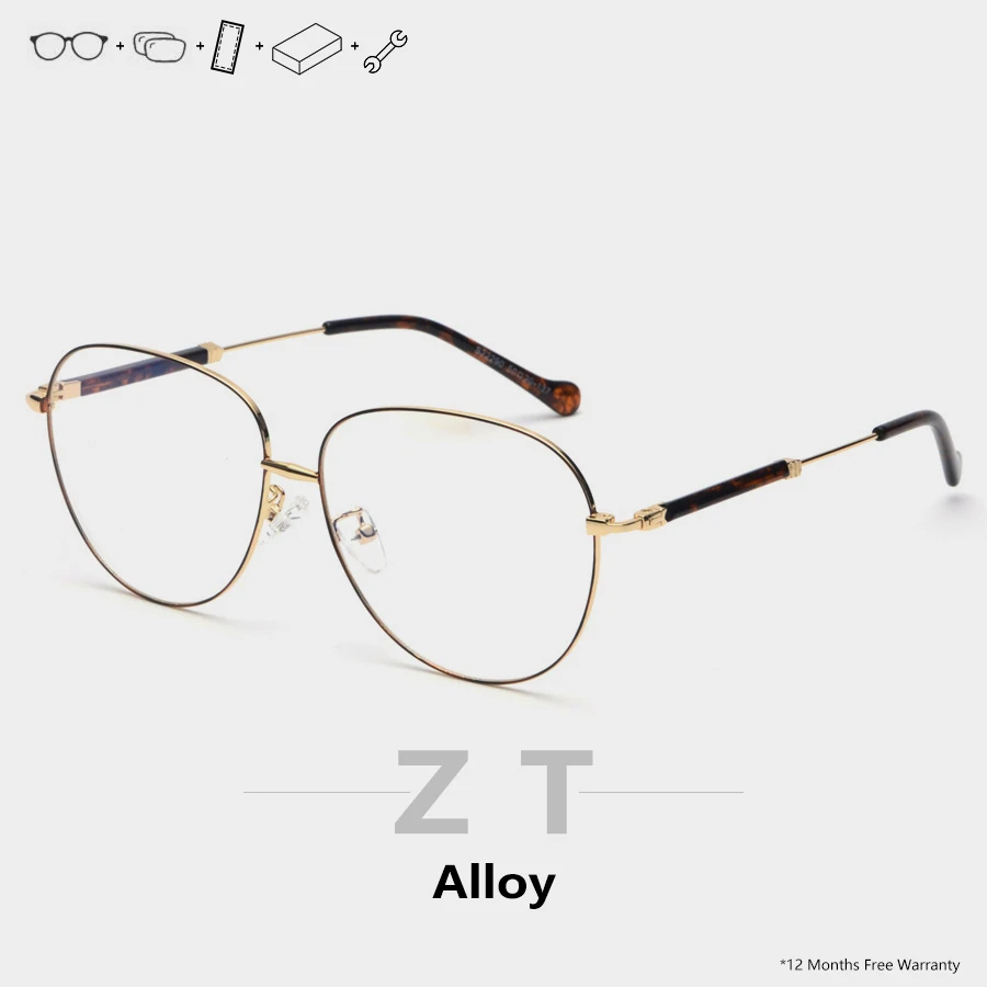 ZT 6 цветов диоптрийные очки для зрения по рецепту женские фотохромные