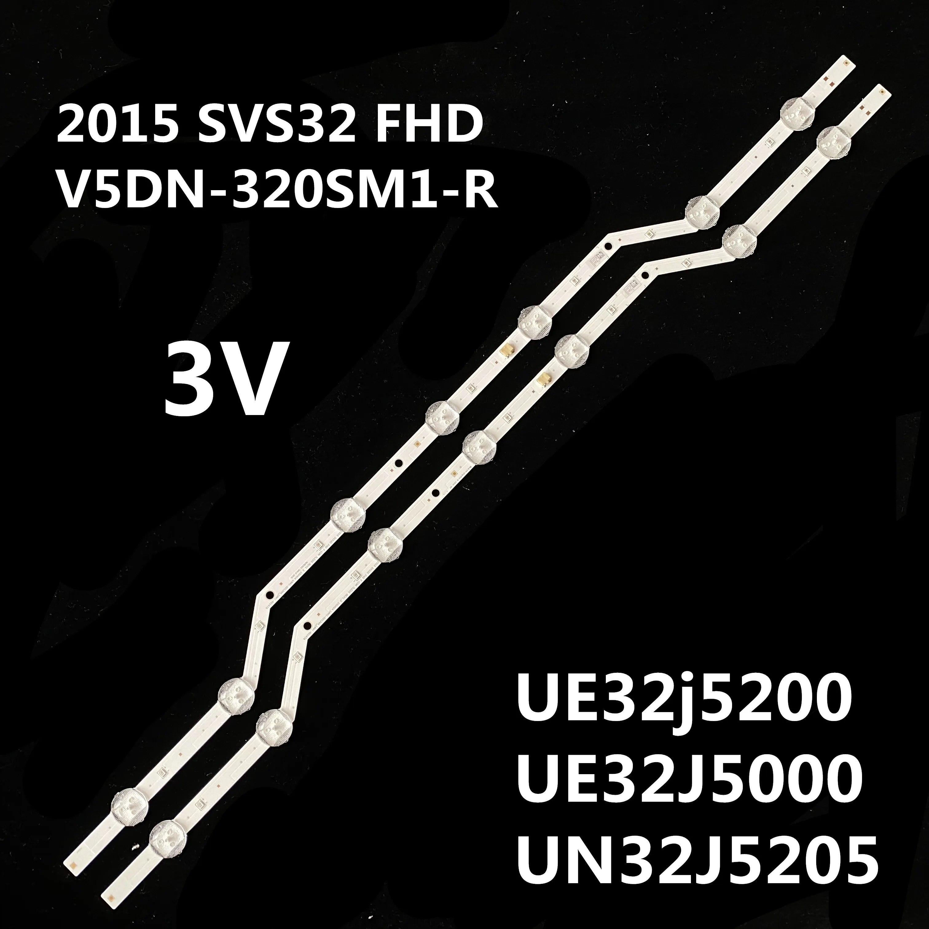 Лента светодиодная 7 светодиодов 620 мм для Samsung UE32J5000 V5DN-320SM1-R2 2015 SVS32 FHD F-COM LM41-00134A 5