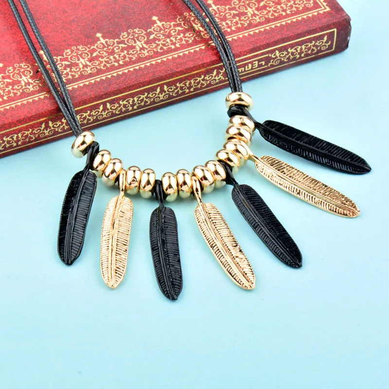 SINLEERY boho большой металлический геометрический кулон массивное ожерелье