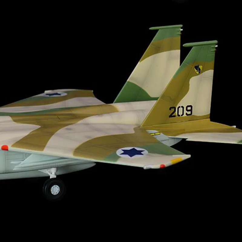 1/72 весы Lockheed Martin F15I aushan F 15 военный истребитель самолет с базой сплав модель самолета игрушка для взрослых дисплей коллекция