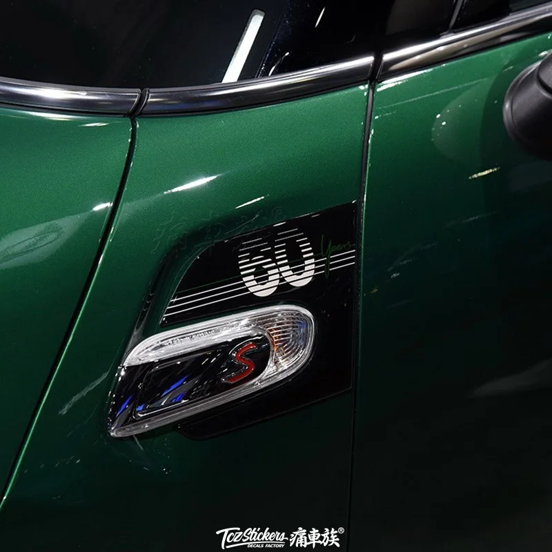 Автомобильные наклейки для MINI COOPER 60th anniversary Edition мини-наклейки автомобиля