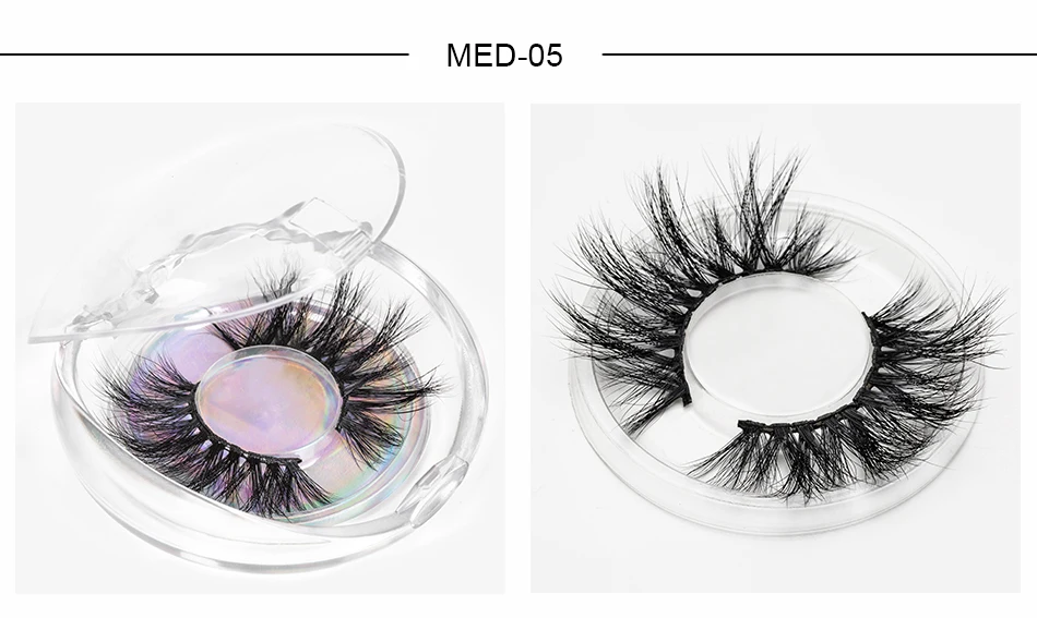 3D Mink Eyelashes Fluffy Natural False Eyelashes Without Damage Handmade False Eyelashes Reusable Eye Extension Makeup Tools