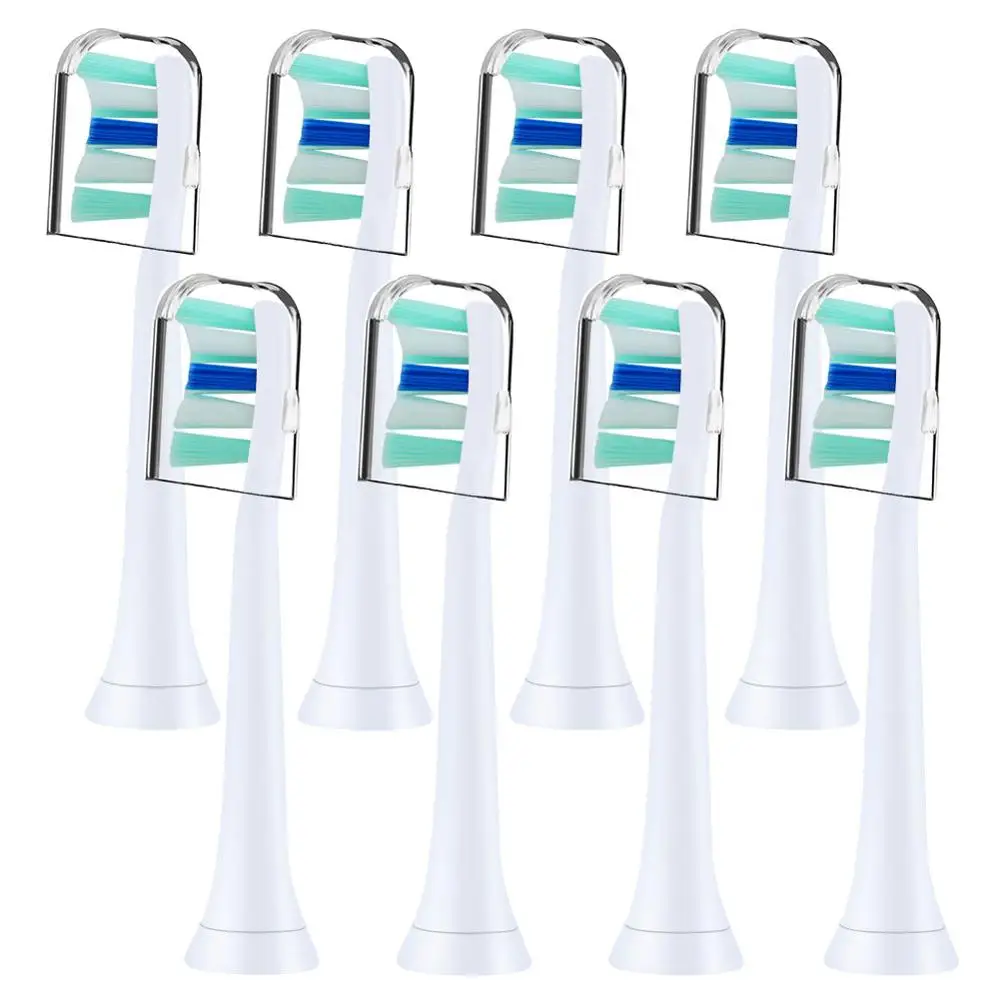 8 шт. HX9028 сменные насадки для зубных щеток для Philips Sonicare proresyota DiamondClean FlexCare здоровье десен EasyClean HealthyWhite