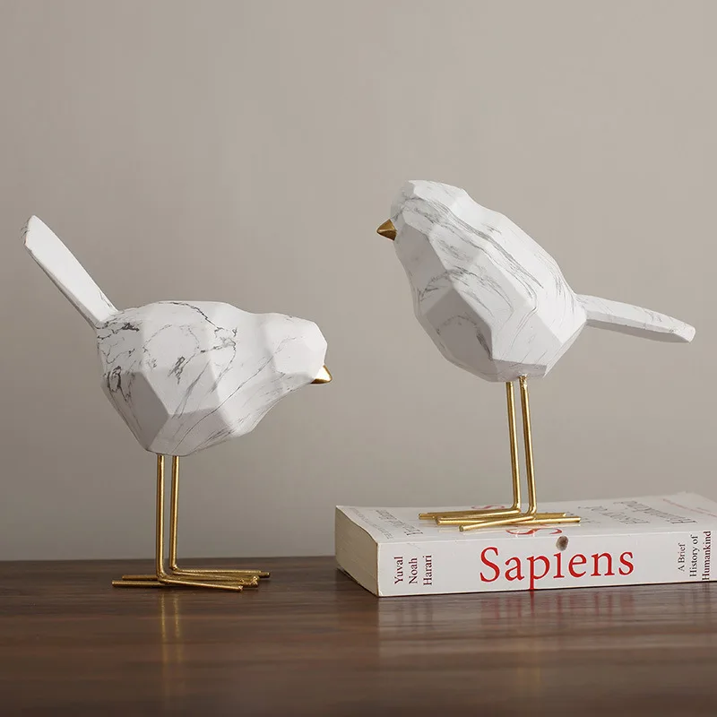 

Украшения в виде птиц с простой разрезанной поверхностью, домашние мягкие украшения, кабинет для телевизора, винный шкаф, маленькая мебель ...