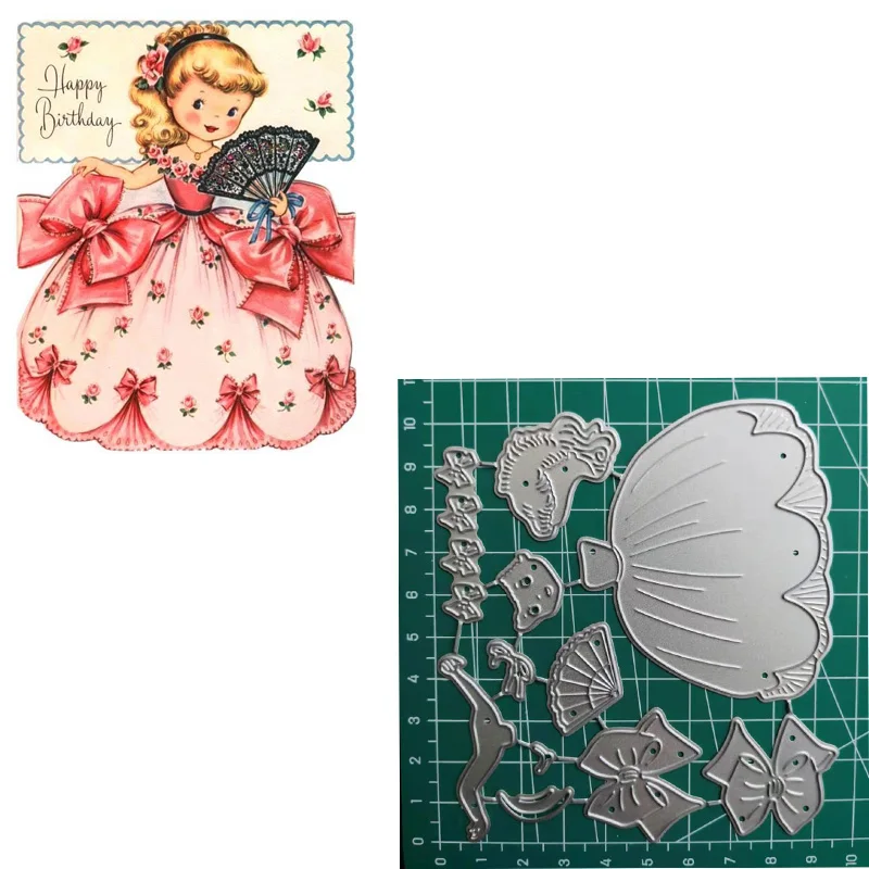 Металлические пресс формы в стиле ретро принцессы 2019 металлические для