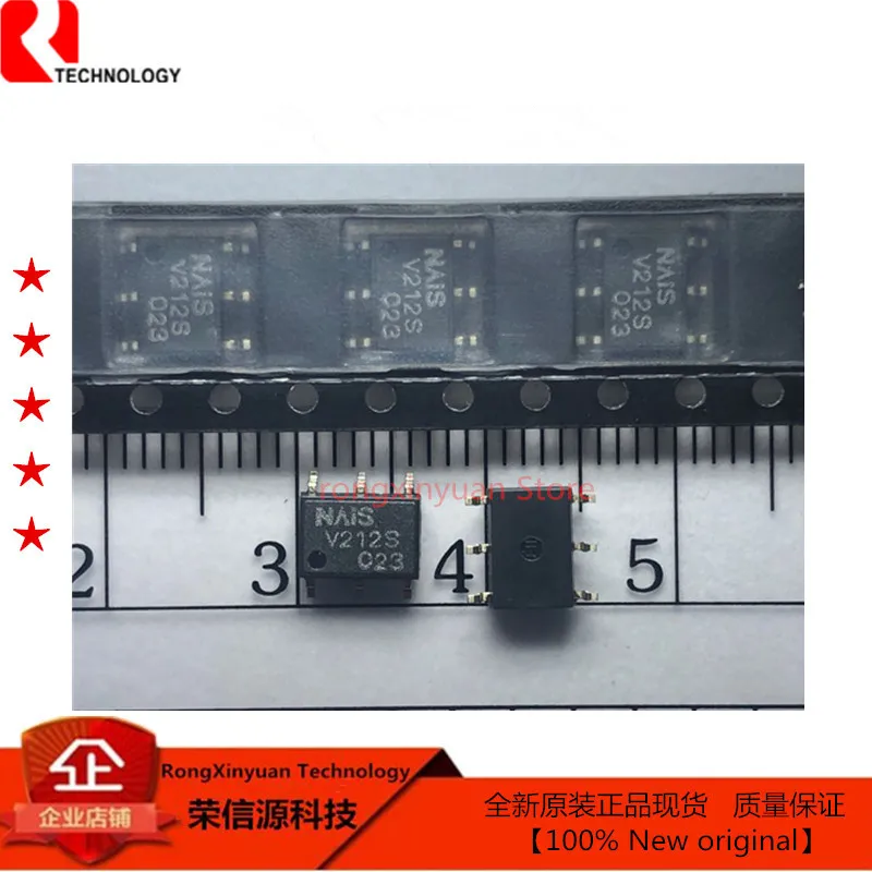 Твердотельное реле AQV212S V212S SOP 6 AQV212SZ AQV212SX AQV212 60 в новинка 100% оригинал|Аксессуары