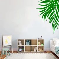 Palm Trees Wall Decal Palm Leaf Vinyl Stickers Tropical Wall Decor Living Room Home decoration Playroom for Kids P615