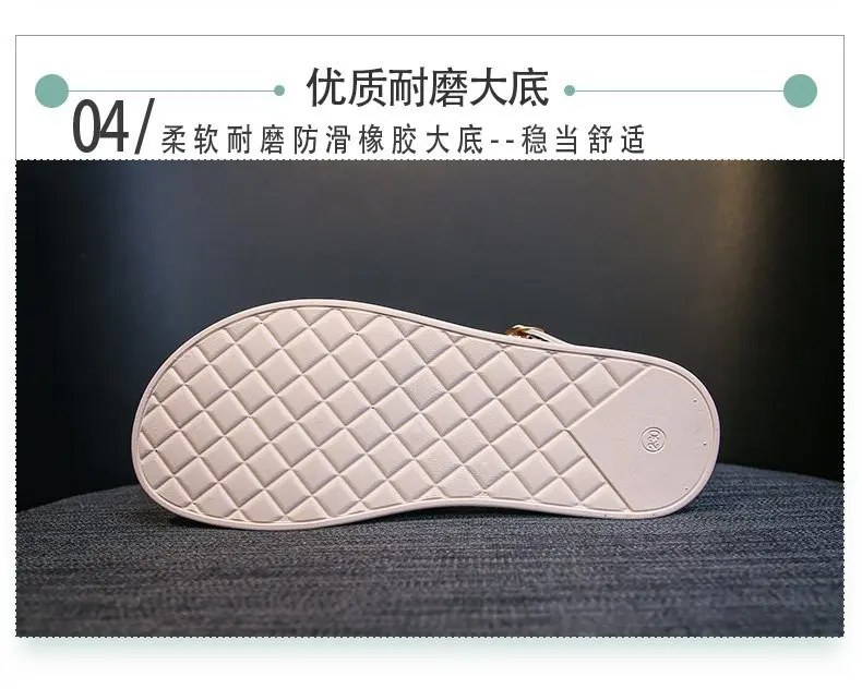 

New Women's Sandals 2020 Soft platform women's sandals comfortable flat sandals open-toe beach shoes women's shoes T053