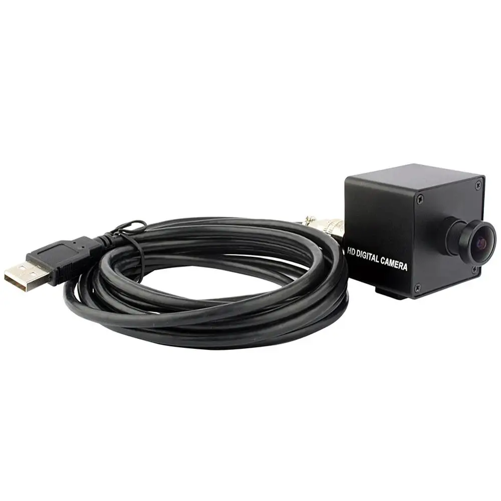 Fisheye 13MP USB Webcam Module Sony IMX214 3840x2880 UVC Wide View Angle Camera with Mini Case | Безопасность и защита