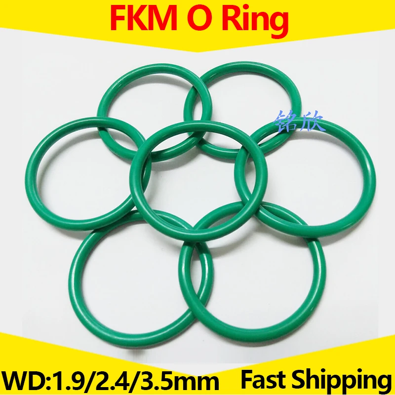 Японское стандартное уплотнительное кольцо VITON FKM прокладка шайба WD 1 9 мм 2 4 3 5 ID 8-49