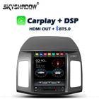 Автомобильный DVD-плеер Carplay Tesla PX6 DSP Android 9,0 4G + 64 Гб LTE Bluetooth 5,0 Wifi GPS RDS радио для Hyundai Elantra 2011- 2016