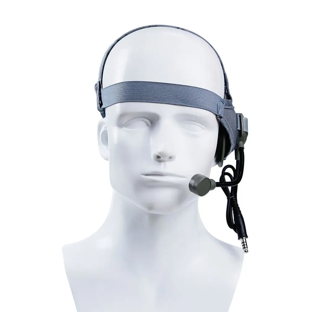 WoSport Tactical HD02 гарнитура с закругленными краями U94 стиль PTT для iCom Kenwood Midland