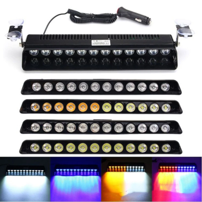 Универсальный 12 В Светодиодный фонарь стробоскоп сигнальные огни для автомобиля