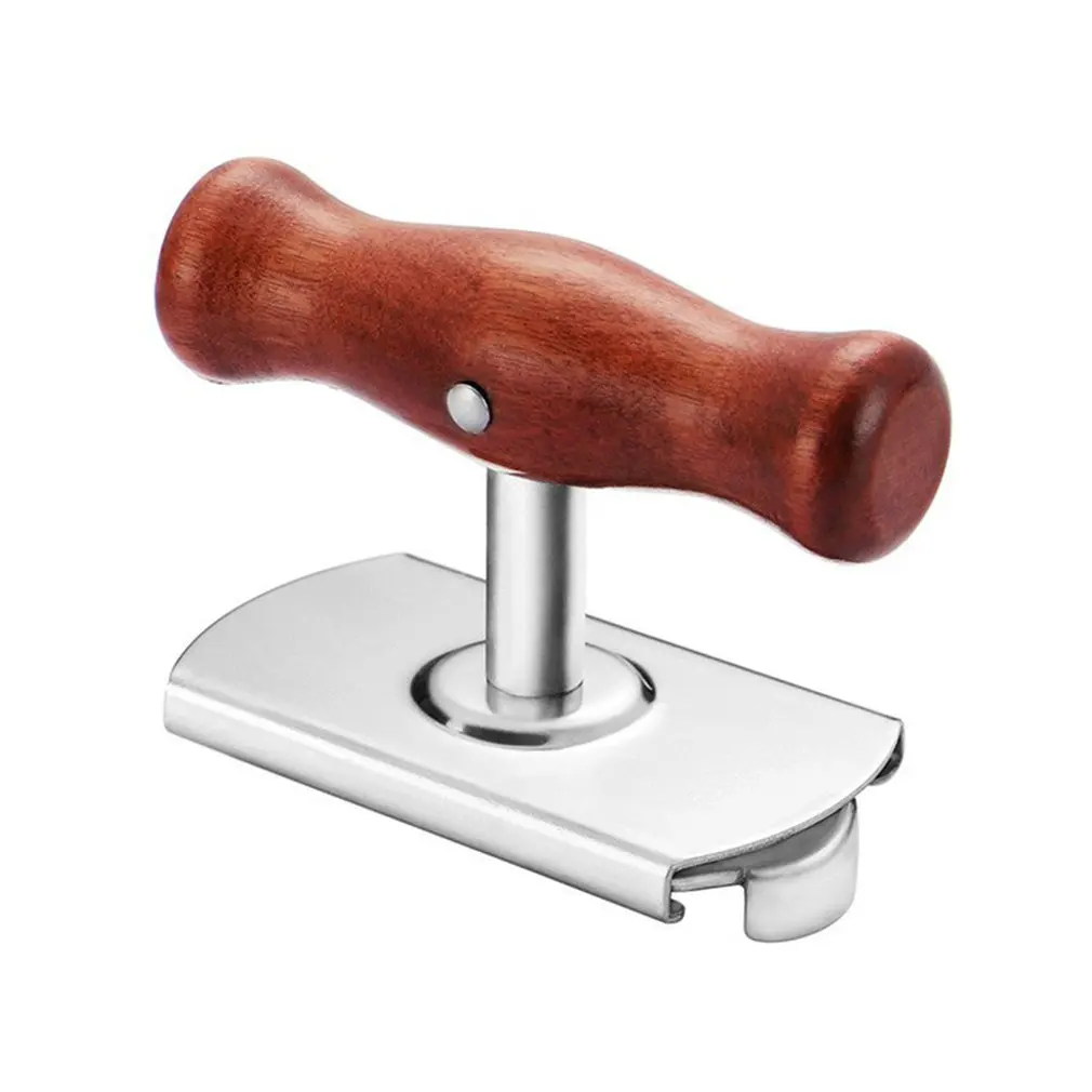 

Can Jar Opener Manual Wooden Handle Can Jar Opener Adjustable Cap Lid Openers Tool Kitchen Gadgets For Home Use