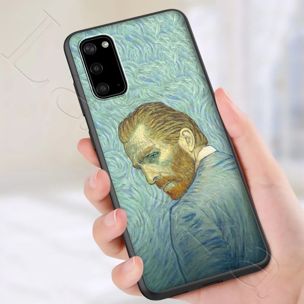 Тонкий Ван Гог Звездная ночь чехол для Samsung Galaxy Note 10 S6 S7 S8 S9 S10 S10e S20 ультра A71 A51 A81 A91