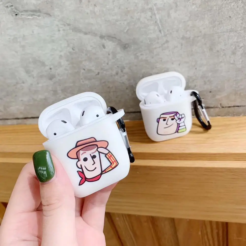 Приятный мягкий силиконовый чехол для наушников из ТПУ AirPods игрушек с