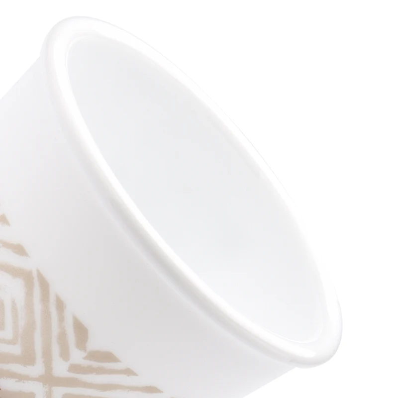 

Uareliffe Circle Joy White Jade Glass Cup Coffee Cups Beer Tea Mug Whiskey Glass Drinkware Cup European ins Style Home Office