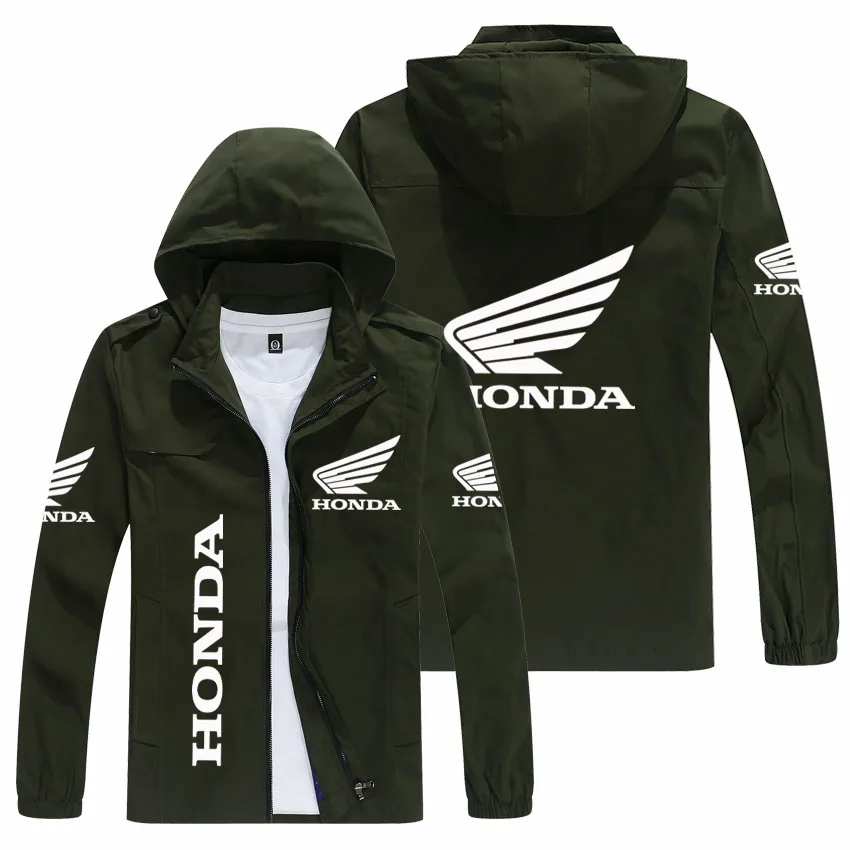 

2021Spring And Autumn New Men's Fashion Printed Jacket Casual Men's Hooded Jogging Windbreaker Outdoor Fishing Waterproof Jacket