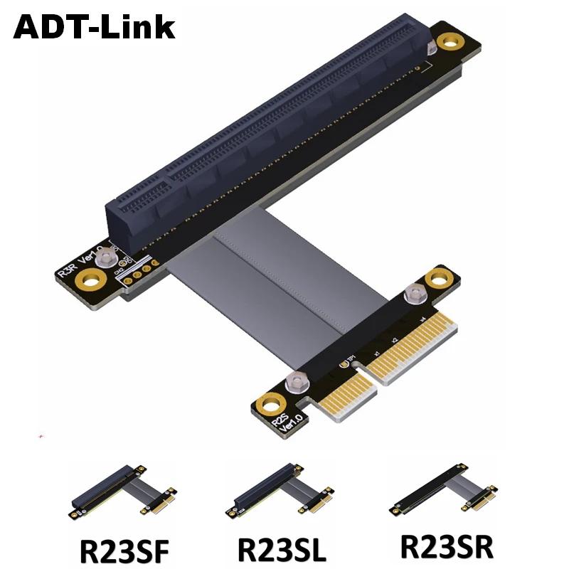 

PCI Express 3,0 высокоскоростной 16X 4X гибкий кабель удлинитель порта адаптер Райзер карта ПК Видеокарта соединительный кабель 4x 16x