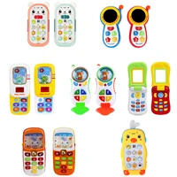 baby phone toy electronic mobile telephone machine with music sound early educational for kids gifts baby toys