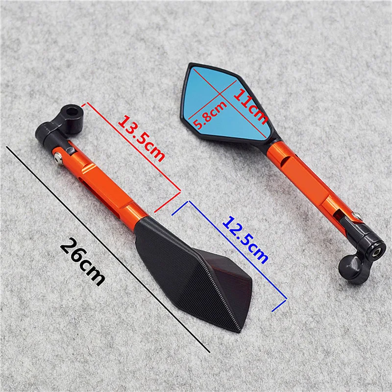 Новинка 2020 аксессуары для мотоциклов зеркало заднего вида ЧПУ 8 мм 10 YAMAHA fz6 fz6s Φ 07