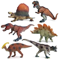 dinosaur vinyl doll classic toy figures medium model handmade boys gift tyrannosaurus carnotaurus