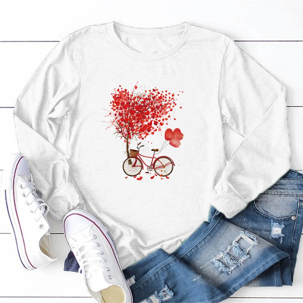 

Женская футболка с длинным рукавом и графическим принтом, свободная футболка в уличном стиле Харадзюку с длинным вырезом, лето 2021