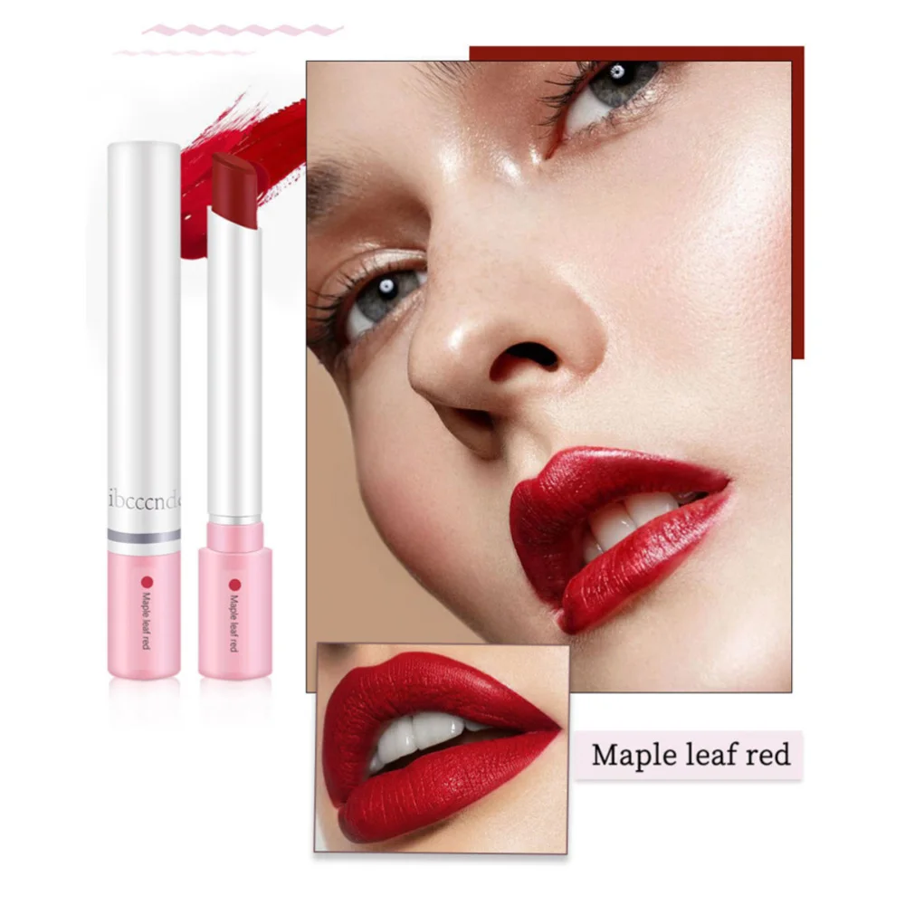 

4pcs Mattee Lipsticks Smooth Cigarette Lipsticks Makeup Accessory for Women Girls Ladies