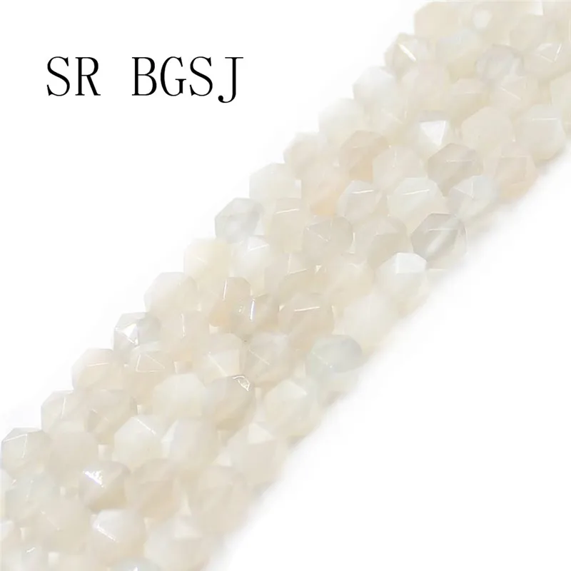 Бесплатная доставка 6 мм граненые круглые полигональные лунные камни