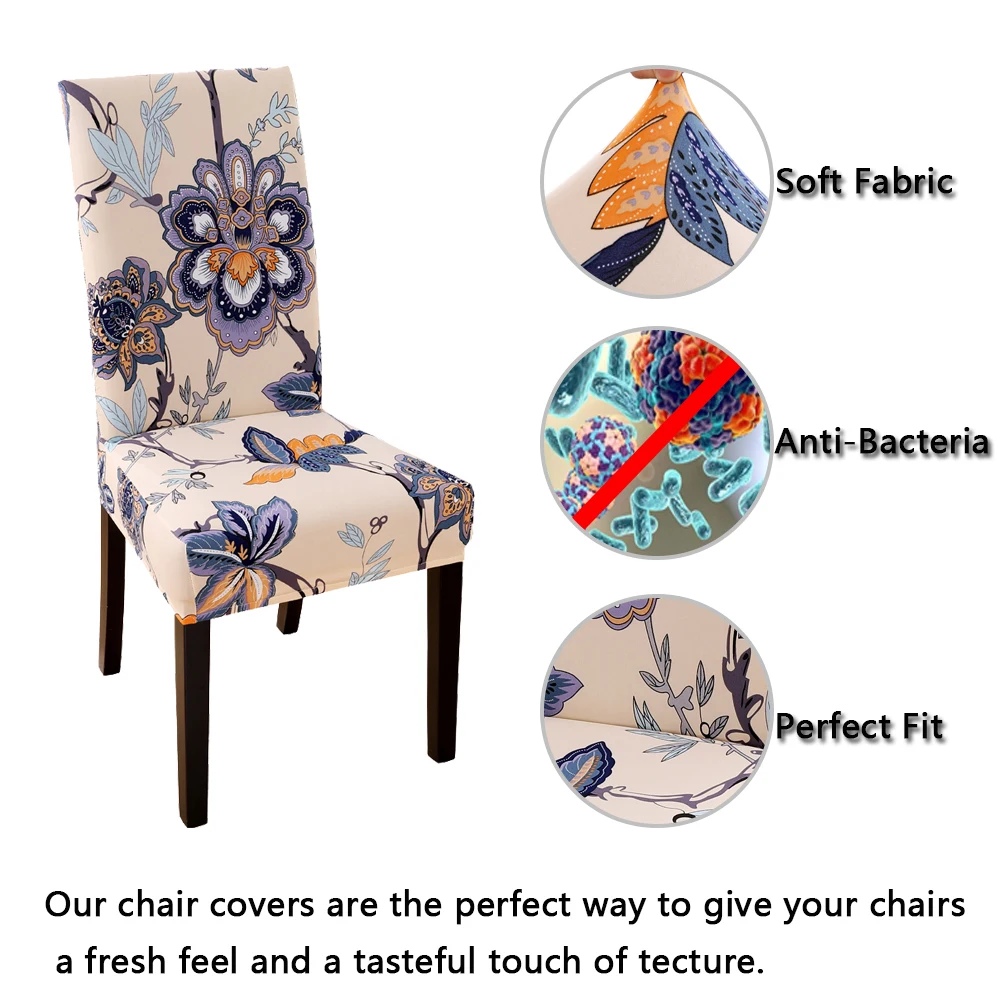 Dust-proof Universal Size Elastic Chair Cover festival Stretch Chair Cover Seat Slipcovers For Dining Room Hotel Banquet Home